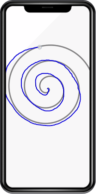 Motor & Sensorimotor Function — Spica app task screen 3