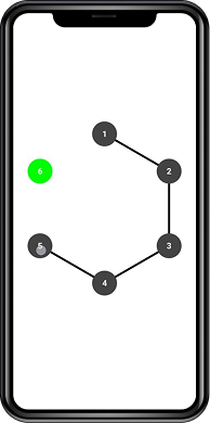 Cognitive Function & Executive Processes — Spica app task screen 2